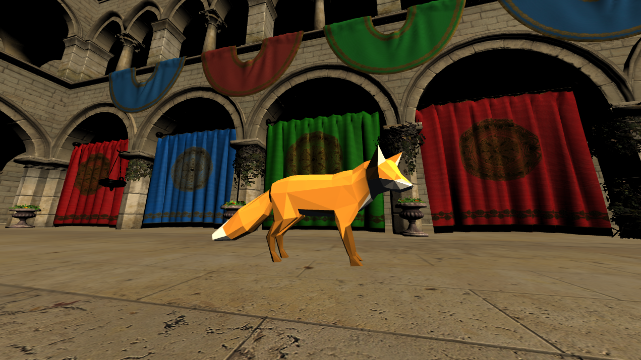 Animated model
