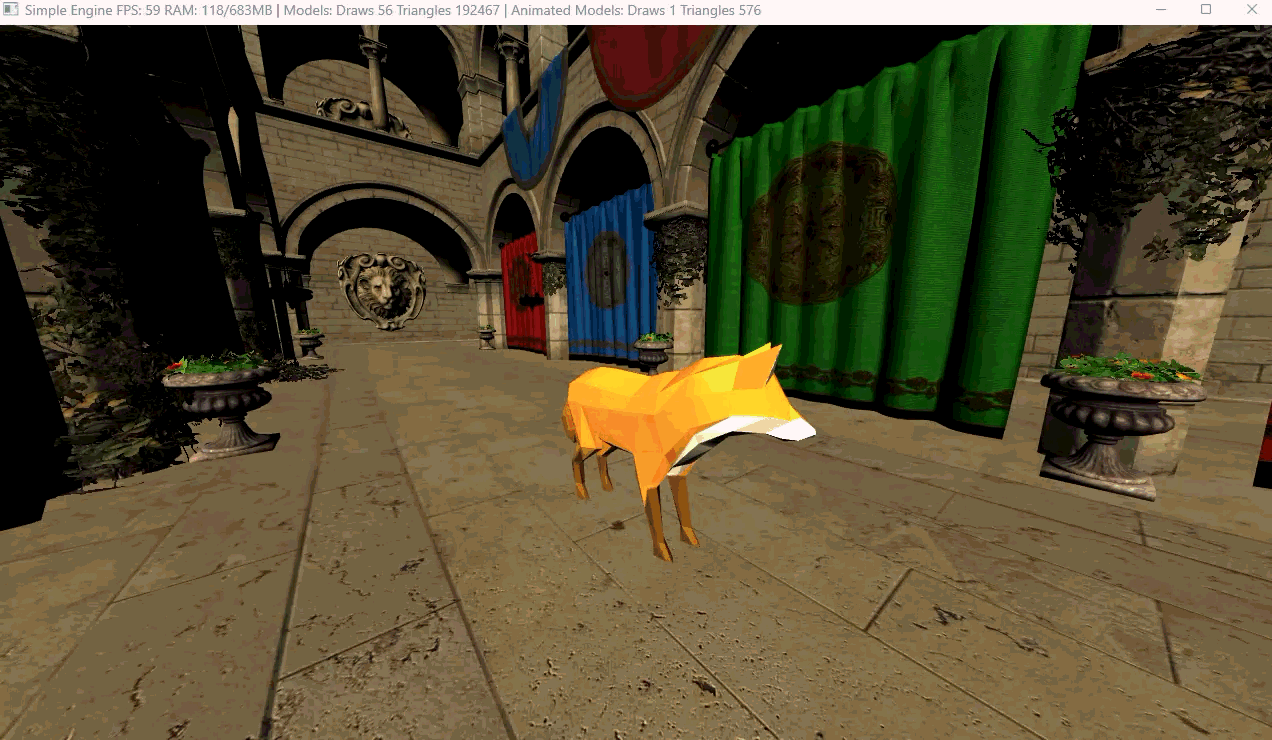 Animated fox